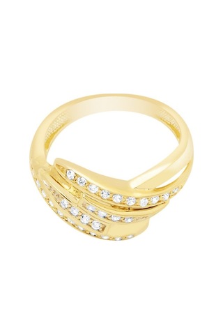 Diamond Line - Gülaylar - Sarı Beyaz Altın 14 Ayar Koleksiyon Yüz (535529360)