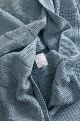 Plaid Mavi Çift Kişilik Battaniye 200x220 15020 Mavi