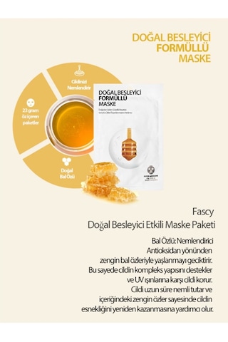Fascy Bal Özlü Besleyici Yüz Maskesi 23 G