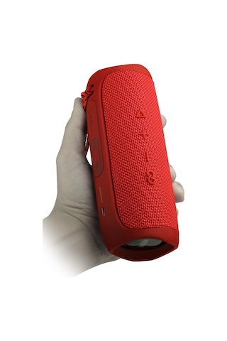 Boom Kırmızı Taşınabilir Ses Bombası Kablosuz Bluetooth Hoparlör