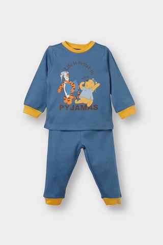 Defacto %100 Pamuklu Dısney Wınnıe Beli Lastikli Pijama Takımı Erkek Bebek F4582A525WN
