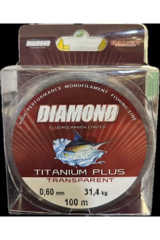 Bauer Titanıum Plus 100 Mt Fluorocarbon 0,60 Mm Misina