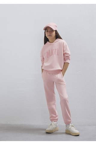 Mavi - Mavi Logo Baskılı Pembe Eşofman Takımı 7t10004-71007 Pembe