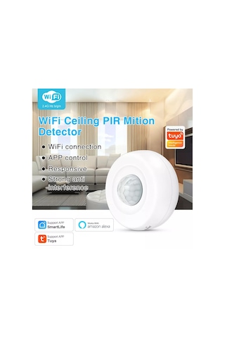 Tuya Destekli Akıllı Wifi Hareket Sensörü