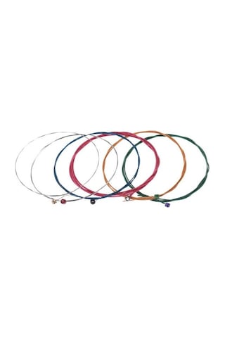 Orphee Tx620-C Renkli 10-47 Akustik Gitar Tel Seti-Pena