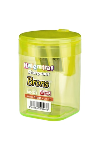 Brons Hazneli Silindir Kalemtraş Br-571