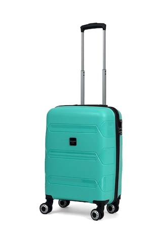 Lucas Polipropilen Kırılmaz Valiz, Kabin Boy Su Yeşili