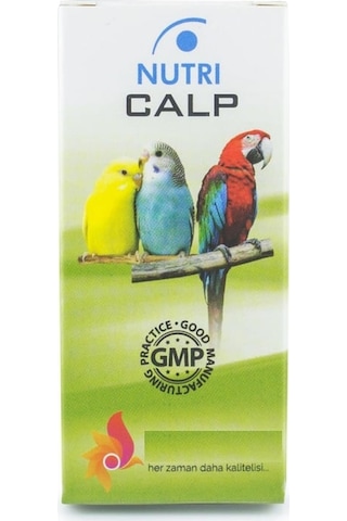 Muhabbet Kuşu Gaga - Yumurta - Kemik Sağlamlaştırıcı - Nutri Calp Kalsiyum - Cole-768689 50 ML Muhabbet Kuşu Gaga - Yumurta - Kemik Sağlamlaştırıcı - Nutri Calp Kalsiyum - Cole-768689 50 ML