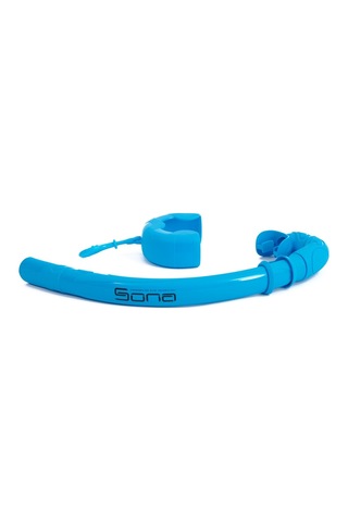 Sona Sona M1 Maske +Roll-Up Snorkel+Yedek Kayış+Deluxe Çanta Mavi