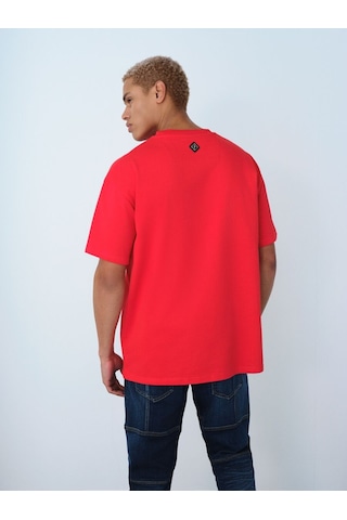 LOFT Loose Fit Erkek Tshirt K.kol Lf2036827 Q1.v1 Kırmızı