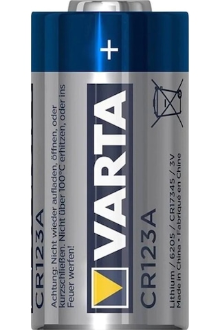 Varta 6205 CR123A 3V Lityum Pil