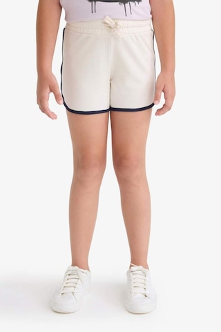 Defacto Kız Çocuk Beli Lastikli Basic Düz Şort B5164a825hser99 Ekru