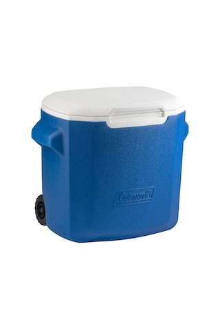 Coleman Performance 28 Qt Tekerlekli Soğutucu Buzluk 26 Lt Mavi/beyaz Mavi - Beyaz