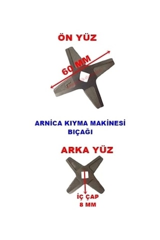 Arnica Ek Promeat Kıyma Makinesi Kesici Bıçağı