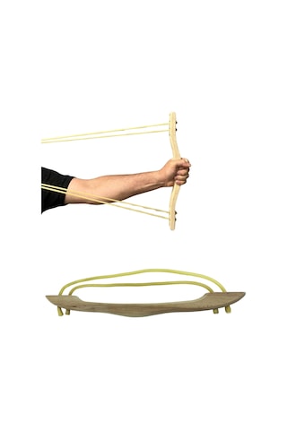 Ahşap Lastikli Kepade Çalışma Yayı 45 Cm