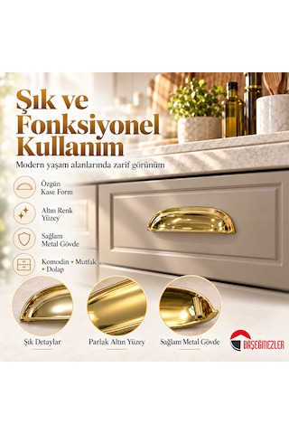 Haskan Tas Kulp Altın 96 Mm