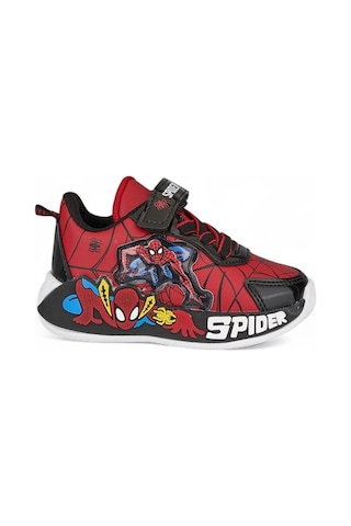 Spıderman 836 Erkek Bebek Işıklı Sneaker Kırmızı