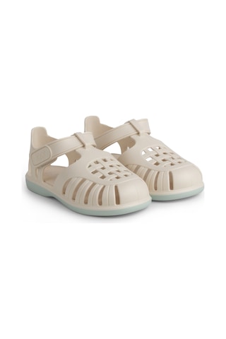Igor Tobby Solid Bicolor Cırtlı Çocuk Sandalet Bb355 079-marfil