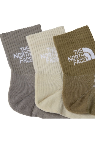 The North Face Multı Sport Cush Quarter Sock 3p 3'lü Unisex Çorap Nf0a882gn6t1 Çok Renkli