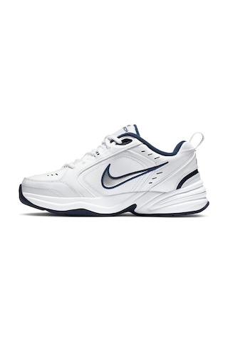 Nike Air Monarch Iv Erkek Beyaz Koşu Ayakkabısı Beyaz/lacivert