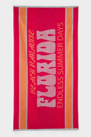 Defacto Kadın Desenli Pamuklu Plaj Havlusu E3759ax25smtr3 Turkuaz