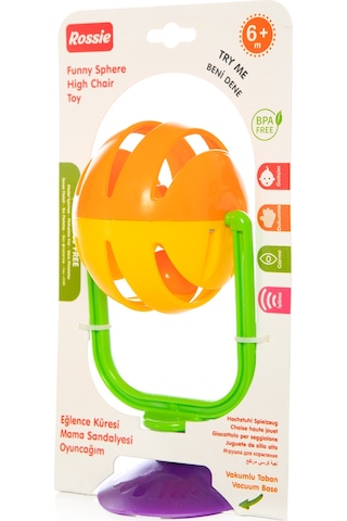 Rossie Eğlence Küresi Mama Sandalyesi Oyuncağım