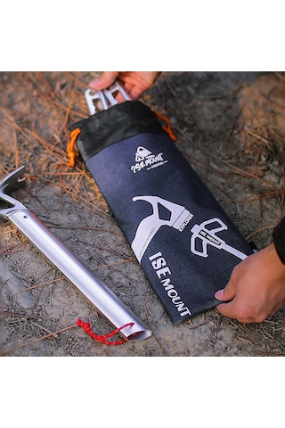 Yifomall Oxford Kumaş Kamp Depolama Çantası - Çadır Çivi, Rüzgar Teli, Çekiç İçin Dış Mekan Çantası Mavi Mavi