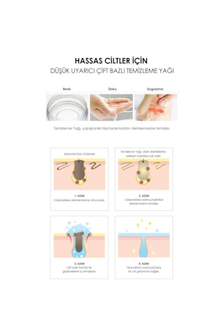 Pekah Akne ve Sivilce Karşıtı Sebum Dengeleyici Günlük Yüz Temizleme Yağı 150 ML