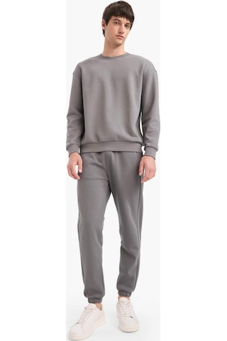 DeFacto Slim Fit Dar Kesim Fermuar Cepli Pike Eşofman Altı D5258AX25SPGR206