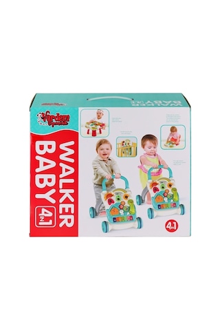 Piyanolu 4 İn 1 Bebek Yürüteç