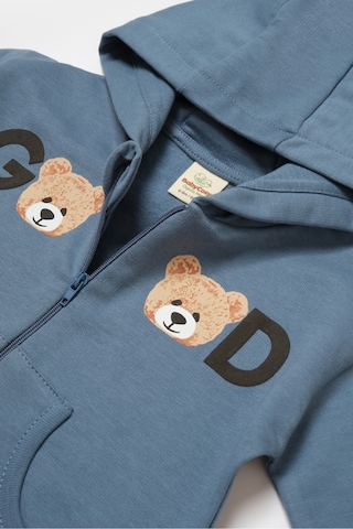 BabyCosy Organik Kapüşonlu Ceket & Pantolon Takımı 001