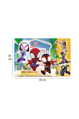 Trefl Spidey Ve Mucizevi Arkadaşları 60 Parça Puzzle - Marvel Lisanslı Eğitici Çocuk Yapboz 4+ Yaş