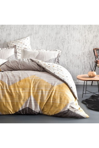 Yataş Bedding Aden Ranforce Nevresim Takımı Gri Tek Kişilik (508040945)