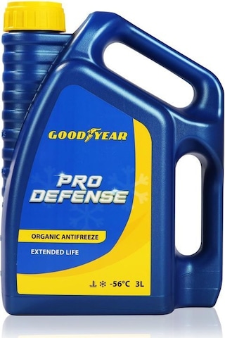 Goodyear Goodyear Pro Defense Kırmızı Organik Antifriz -56°C 3 Lt