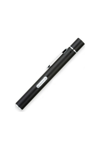 Işık Kalemi Fener Kalem Işıklı Kalem Yaka Kalemi Doktor Kalem Siyah