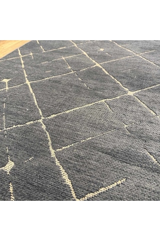 Hoom Rugs Terrace 8209 Antrasit Hav Toz Vermez Dekoratif Kilim Antrasit