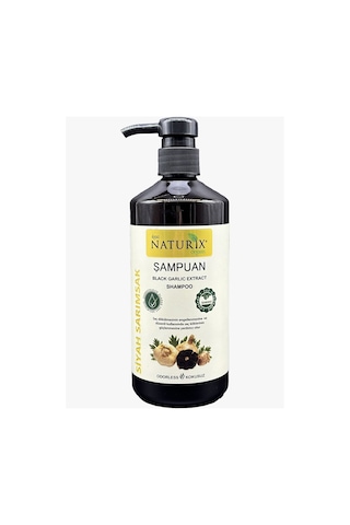 Naturix Siyah Sarımsak Şampuanı 600 ML + Keratin Bakım Kremi 500 ML