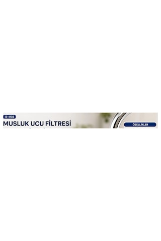 Bay 12 Adet Musluk Ucu Filtresi 6 Katmanlı - Taşlı 360 16-19mm Tüm Musluklara Uyum Kireçlenme Yapmaz Bx40 Najmadd Standart