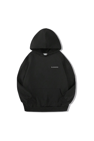 Brz Kids Unisex Çocuk Tokyo City Vs Man Hoodie-siyah Siyah