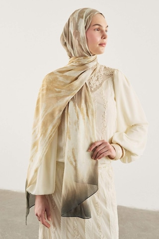 Defacto Fresh Scarfs X Defacto Earthy Batik Keten Karışımlı Şal I1744ax26smkr1 Çok Renkli-kr1