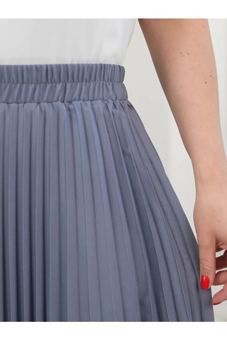 Arıana Dress Pilisi Midi Etek 227875135 Gri