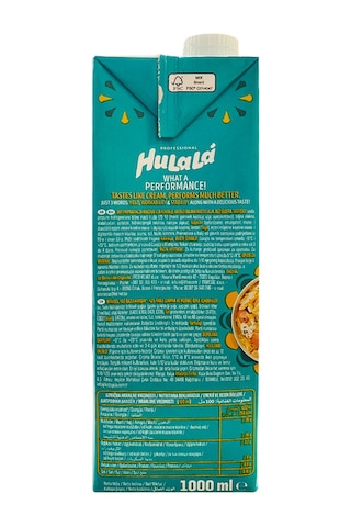 Hulala Double Bitkisel Krema Cook & Whip 1 Lt