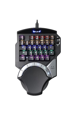 Rush RK95 Haymaker RGB Aydınlatmalı Gaming Mekanik Klavye Keypad Siyah