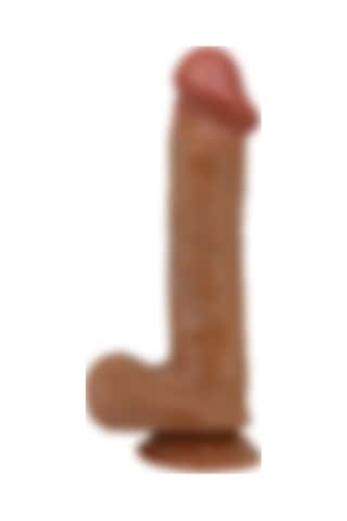 Odins Shop 26 Cm Yeni Nesil Çift Katmanlı Realistik Melez Dildo Pens - Berkrisi