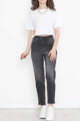 Mokashopin - Boyfriend Kot Pantolon Füme3 - 8756.1431. 001