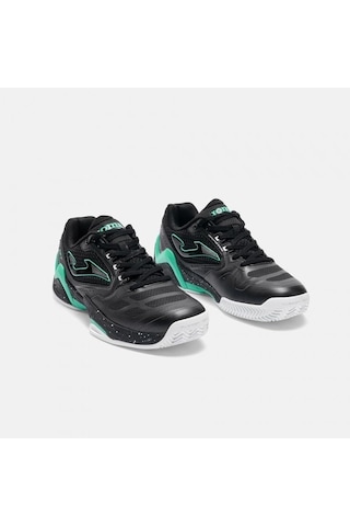 Joma Tsets2601ac Set Sert Kort Erkek Tenis Ayakkabısı Siyah/yeşil