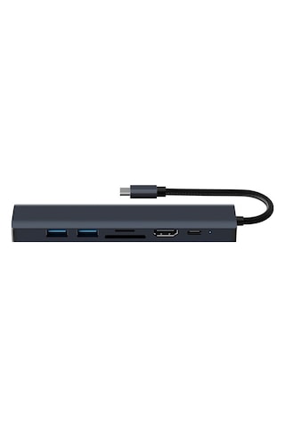 Ally Byl-2303 7 In 1 Type-c To Usb + Type-c + Ethernet + Kart Ok