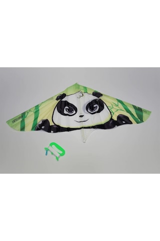 Çocuk Statik Uçurtma 2 Metre Ipli Uçurtma Panda Orao Meridyendukk