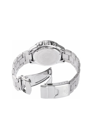 Orient Mako Ra-tx0207r10b Quartz Solar Çelik Gri Kırmızı Kadran Safir Kristal 20 Atm 43 Mm Erkek Kol Saati Gri