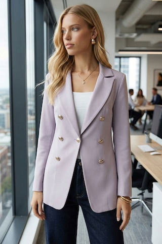 Armonika Kadın Ekru Düğmeli Ceket Arm-20k001151